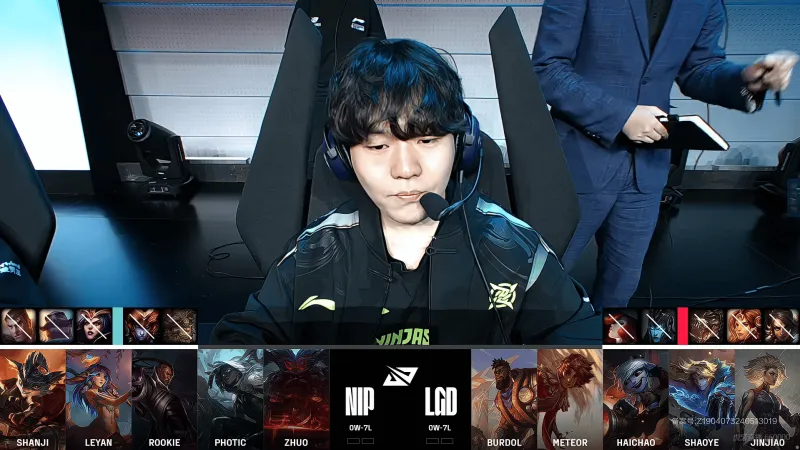 【赛后】NIP 1-0 LGD：乐言惊艳首秀充满节奏 NIP跌宕起伏拿下首局