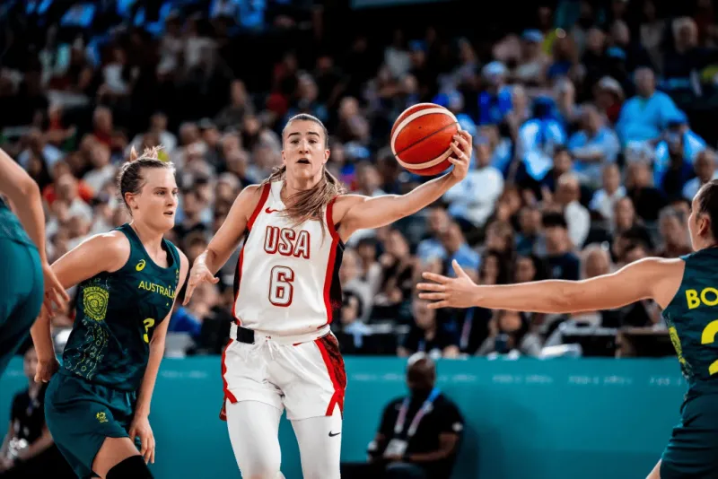 称霸！本世纪美国女篮对阵澳大利亚的奥运会战绩分别提升至9胜0负和5胜0负